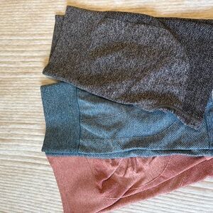 Scrunch shorts 3 pair size